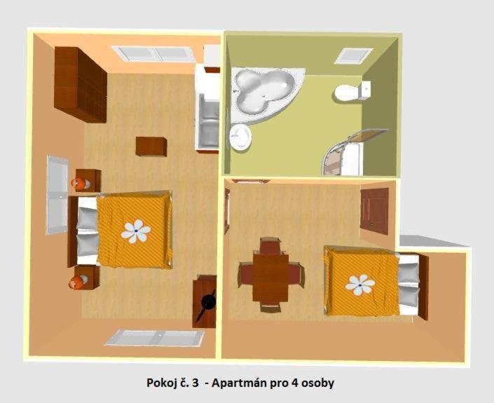 Cerny Kocour Apart Hotel Sarovy المظهر الخارجي الصورة