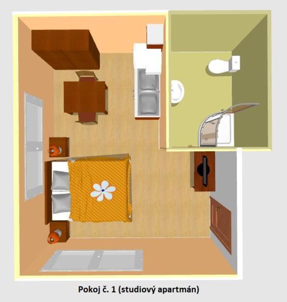 Cerny Kocour Apart Hotel Sarovy المظهر الخارجي الصورة